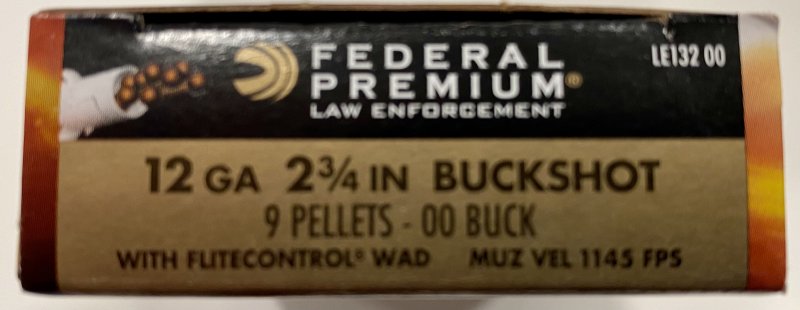 Federal Premium LE OO Buck - 250 rounds  Picture