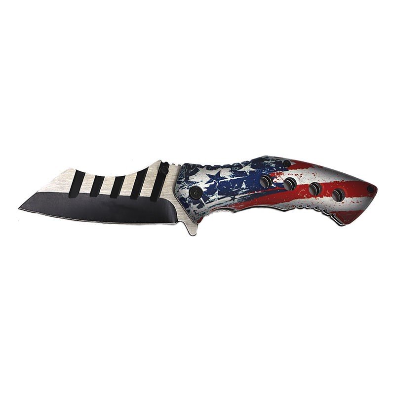 M-Tech Assisted Opening Knife - US Flag Picture