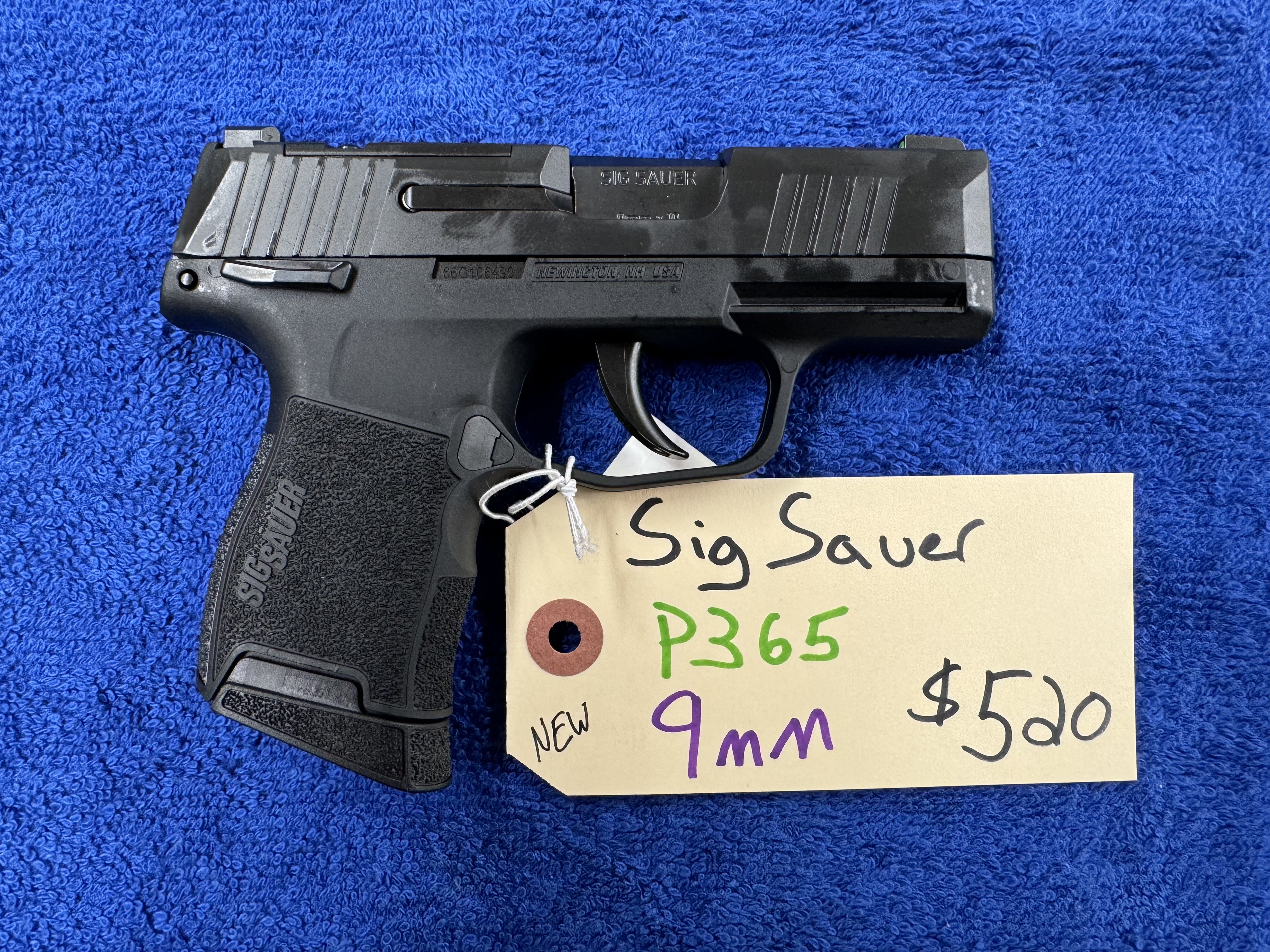 Sig Sauer P365 9mm