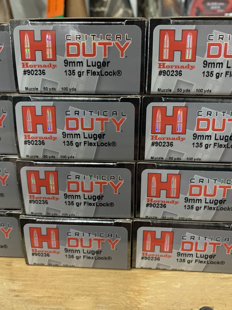 Hornady critical duty 9mm  Picture