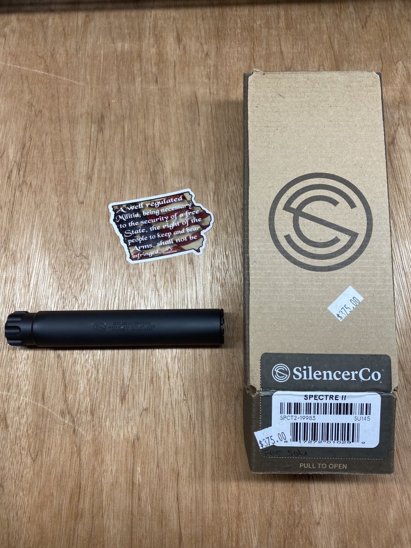 SilencerCo Spectre II 22lr Silencer  Picture